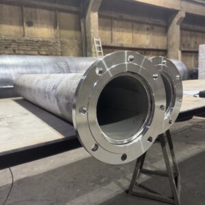 Патрубок приемный 500 мм Ст3сп5 Разъемный